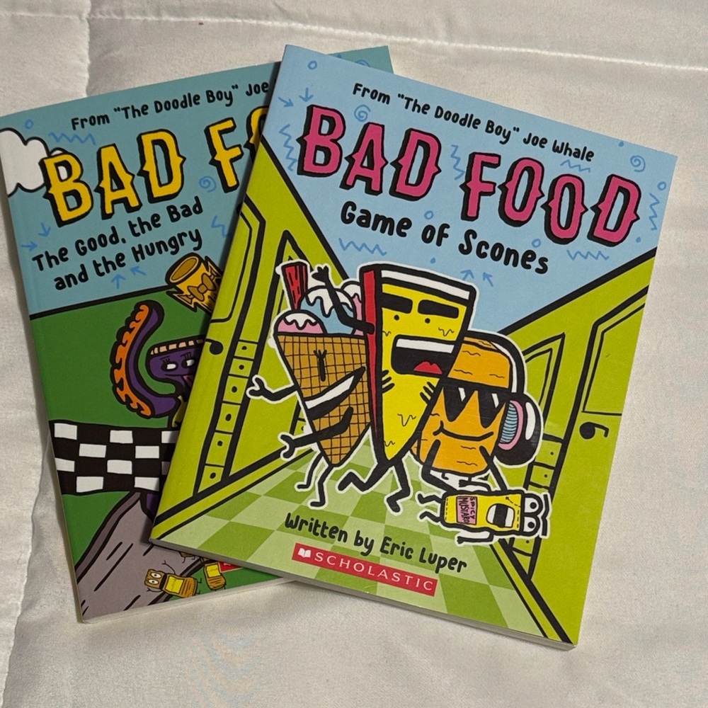 Scholastic Bad Food Books